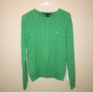 🔥SALE🔥 RALPH LAUREN POLO Green sport sweater